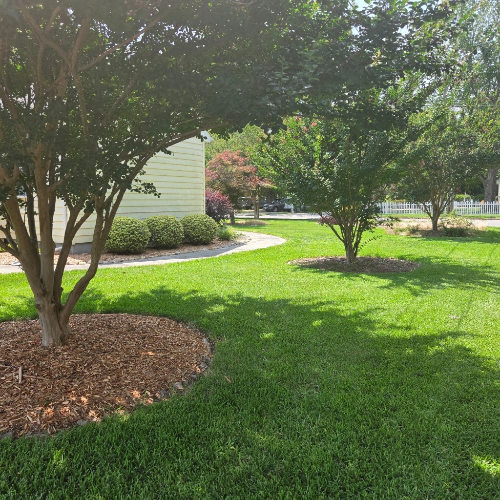 Recent KC Lawn Pro project — manicured lawn and landscape beds